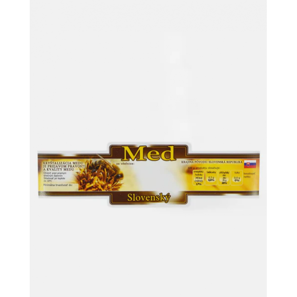 Samolepiace etikety ozdobné, (185x55mm) 100ks, ESK212