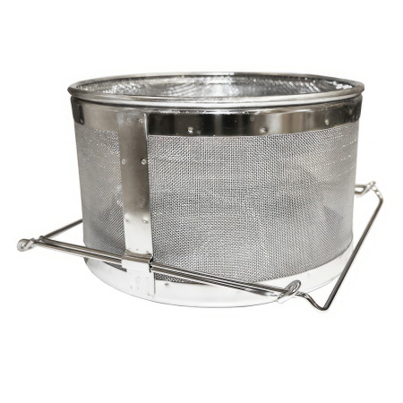 Cedník vysoký nerezový 25cm s úchytmi