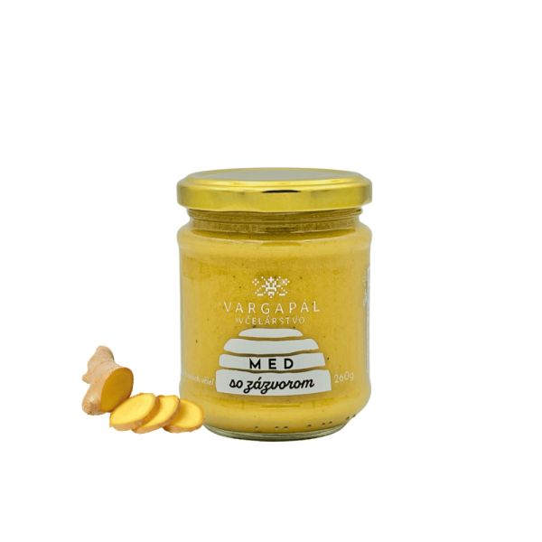 Včelí med so zázvorom 260g