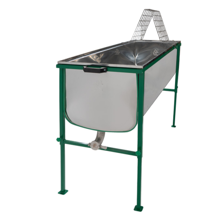 Odviečkovacia vaňa 1500mm - zelené nohy