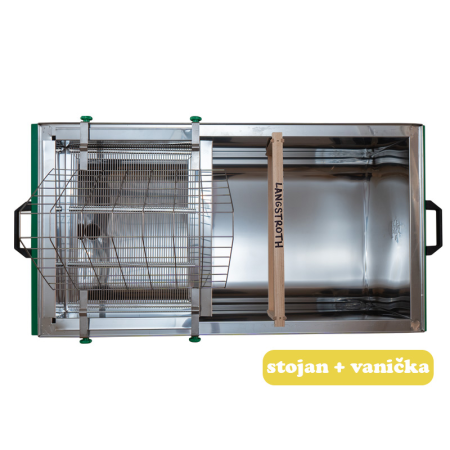 Odviečkovacia vaňa 1000mm - zelené nohy