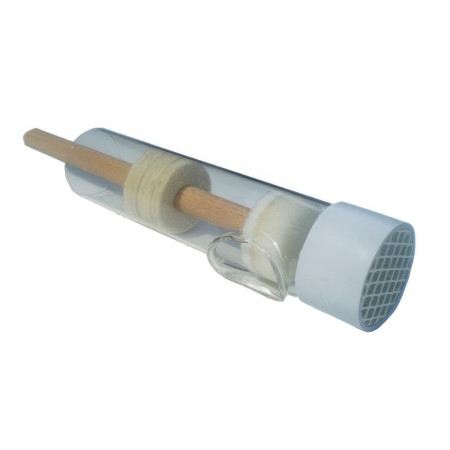 Aparát na značkovanie a vychytavanie matiek sklenený