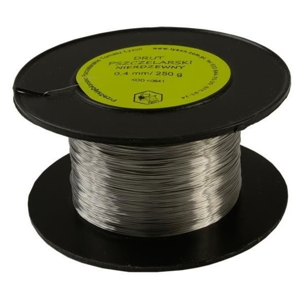 Drôtik do rámikov nerezový 0,4mm, 250g s navinovaním