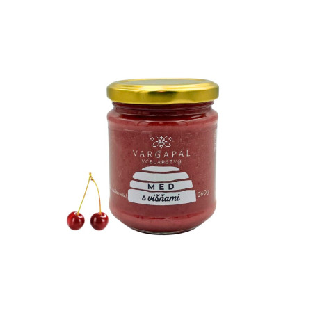 Včelí med s višňami 260g
