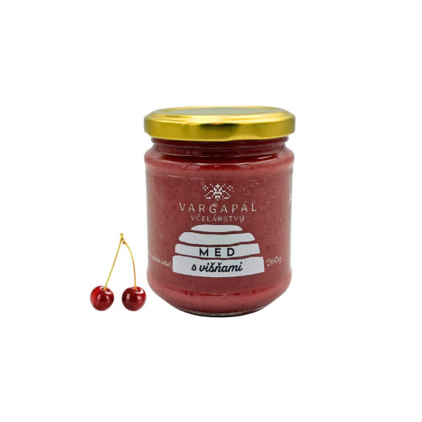 Včelí med s višňami 260g