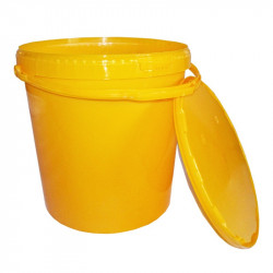 Nádoba na med 25kg plast žltá