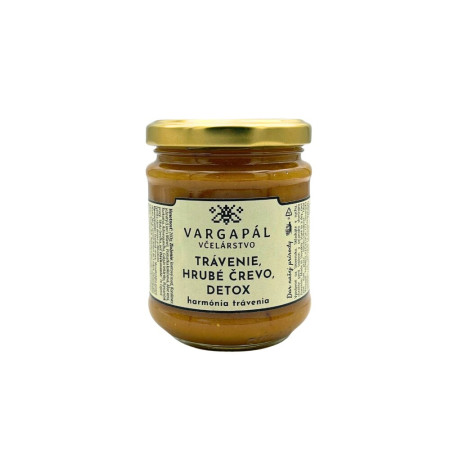 Med s bylinkami a hubami - TRÁVENIE, HRUBÉ ČREVO, DETOX 260g