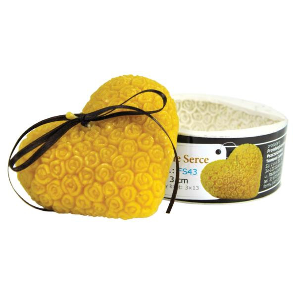 Forma silikón - srdce s ružami