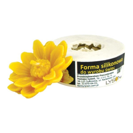 Forma silikón - margarétka plávajúca