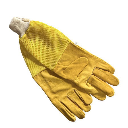 Rukavice 2XL - premium odvetrané žlté