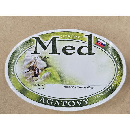 Samolepiace etikety-oválne 100ks, FM03