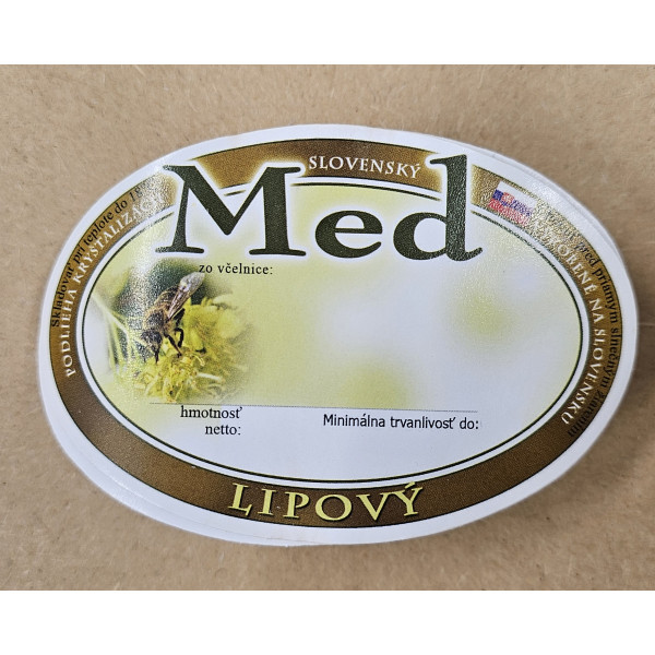 Samolepiace etikety-oválne 100ks, FM15