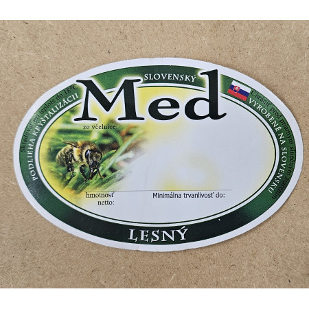 Samolepiace etikety-oválne 100ks, FM10