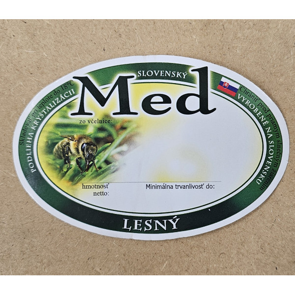 Samolepiace etikety-oválne 100ks, FM10