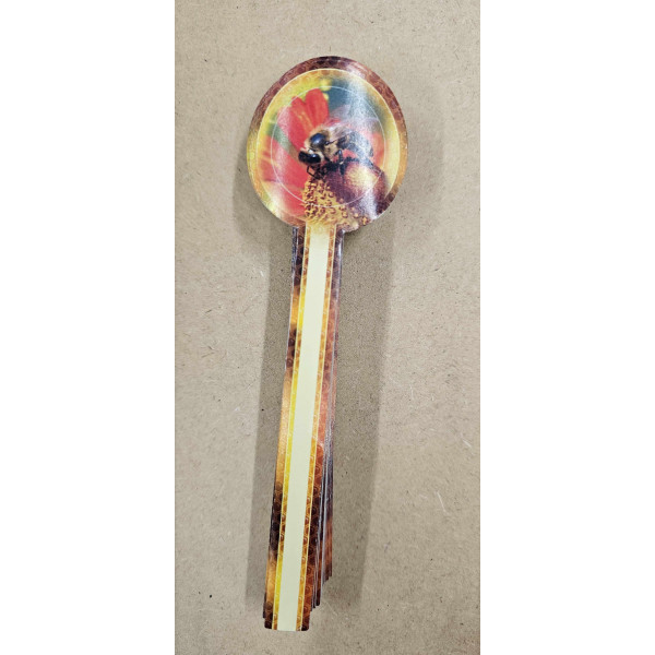 Samolepiace pečate ozdobné viečka, 100ks BA207