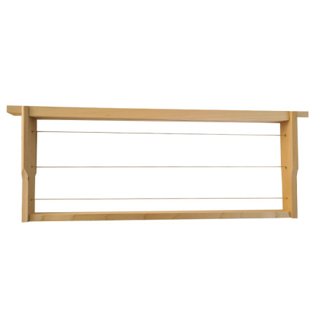 Rámiky Langstroh 2/3 10ks zbité a vypletené so zdermi