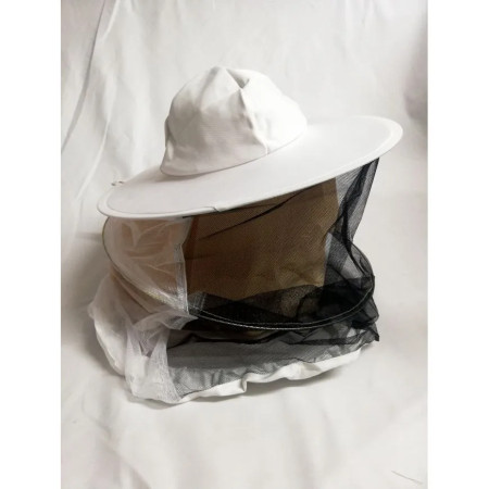 Včelárský klobúk biely štandard