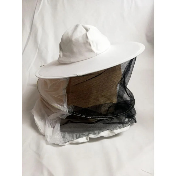 Včelárský klobúk biely štandard