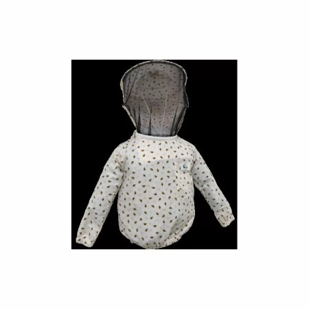 Detská včelárska bunda s klobúkom 140/146