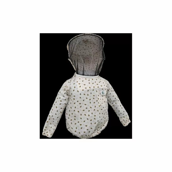 Detská včelárska bunda s klobúkom 140/146