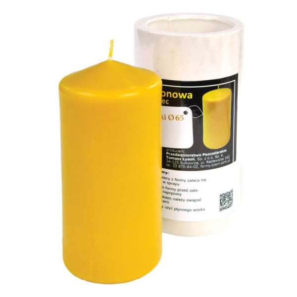 Forma silikón-valec hladký fi 6,5cm