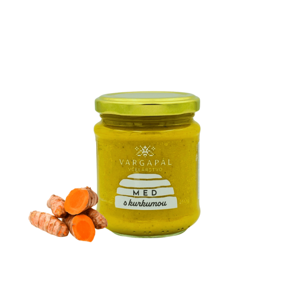Med s kurkumou 260g