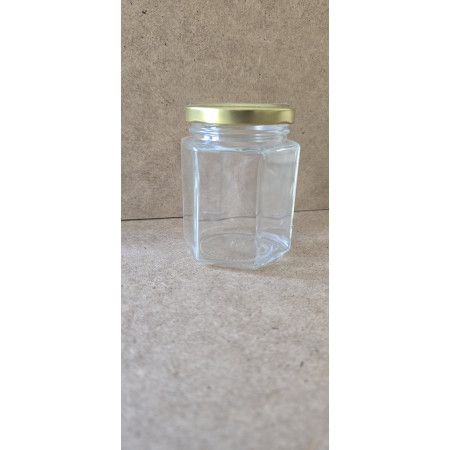 Pohár Hexagon 196ml s viečkom, sklo