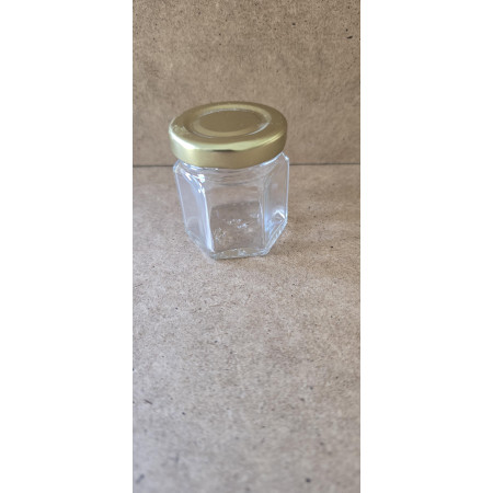 Pohár Hexagon 47ml s viečkom, sklo