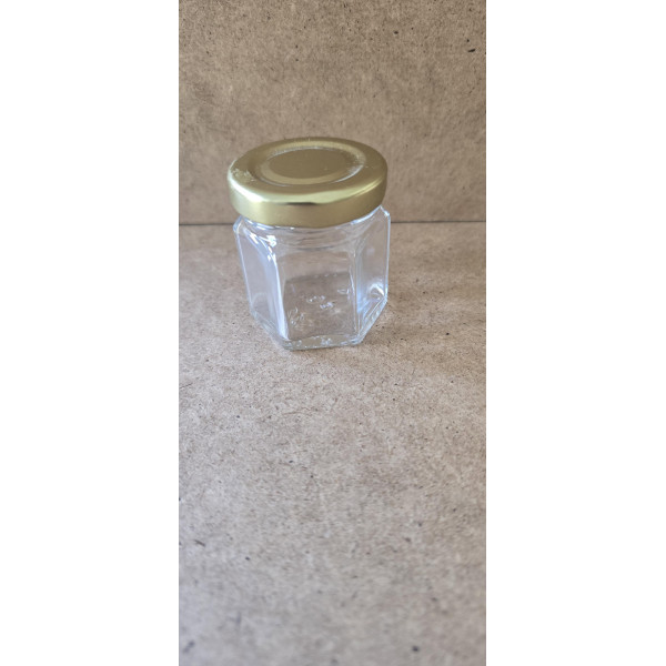 Pohár Hexagon 47ml s viečkom, sklo