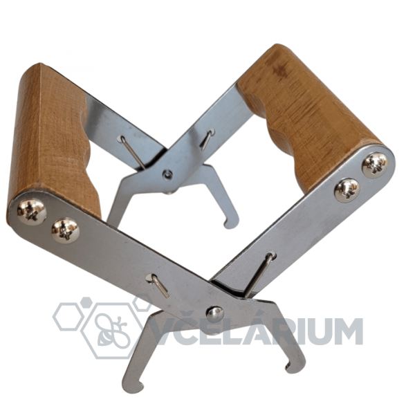 Kliešte na rámiky zdvíhacie nerez/drevo