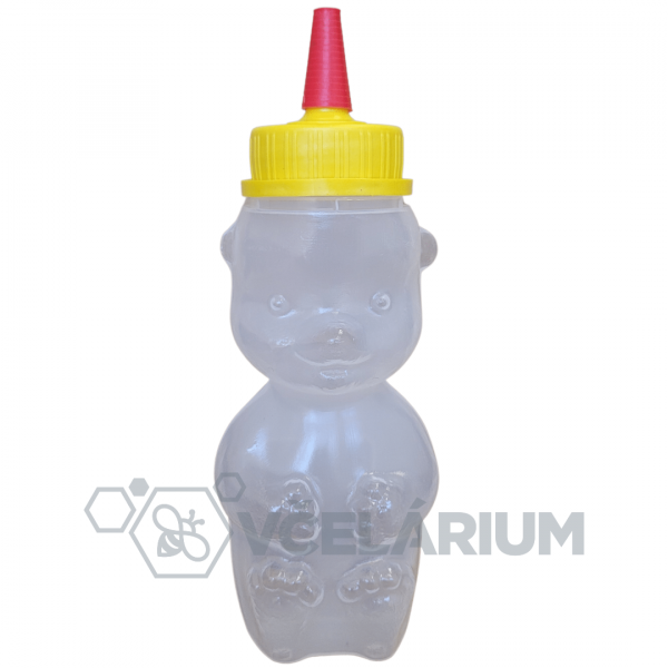 Obal na med medvedík so sosákom na 250g plast