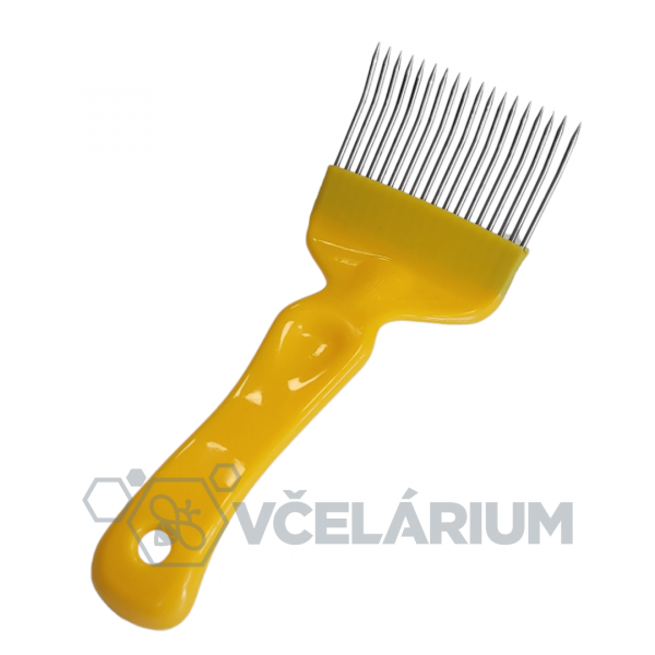 Odviečkovacia vidlička 1x lomená 18 ihiel plast